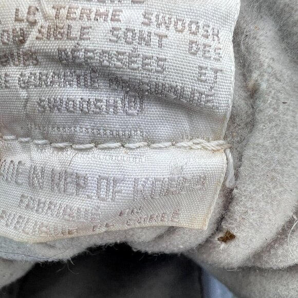 Vintage Nike Air Delta Force AC Men Size 8 White Grey Sneaker Made In Korea - Picture 10 of 14